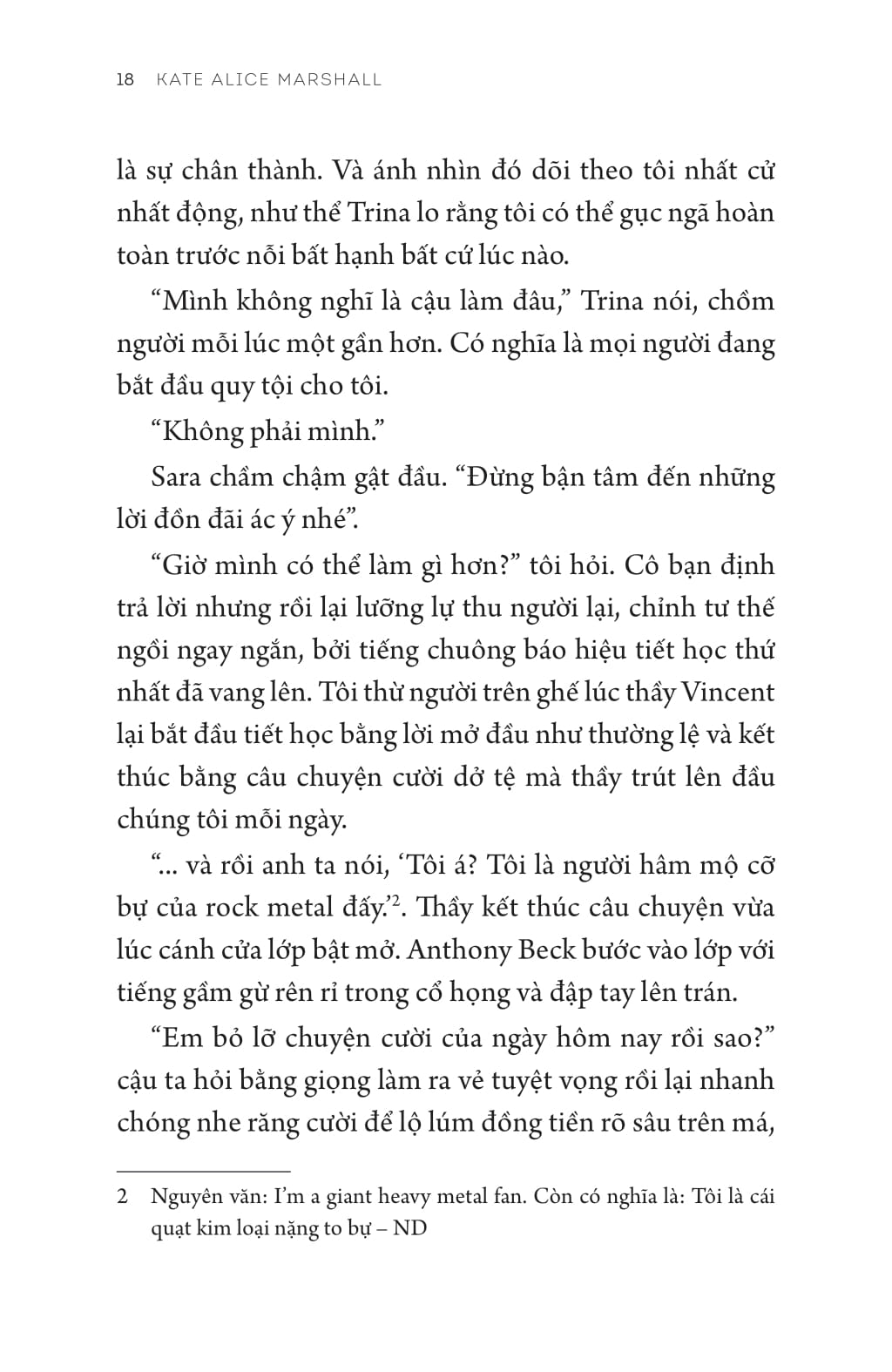 đi qua bóng tối - rules for vanishing