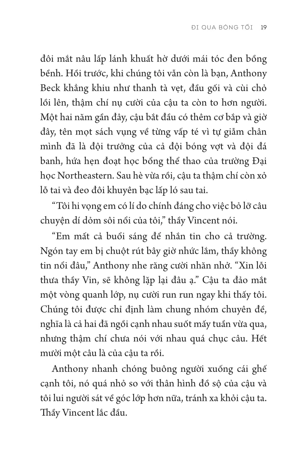 đi qua bóng tối - rules for vanishing