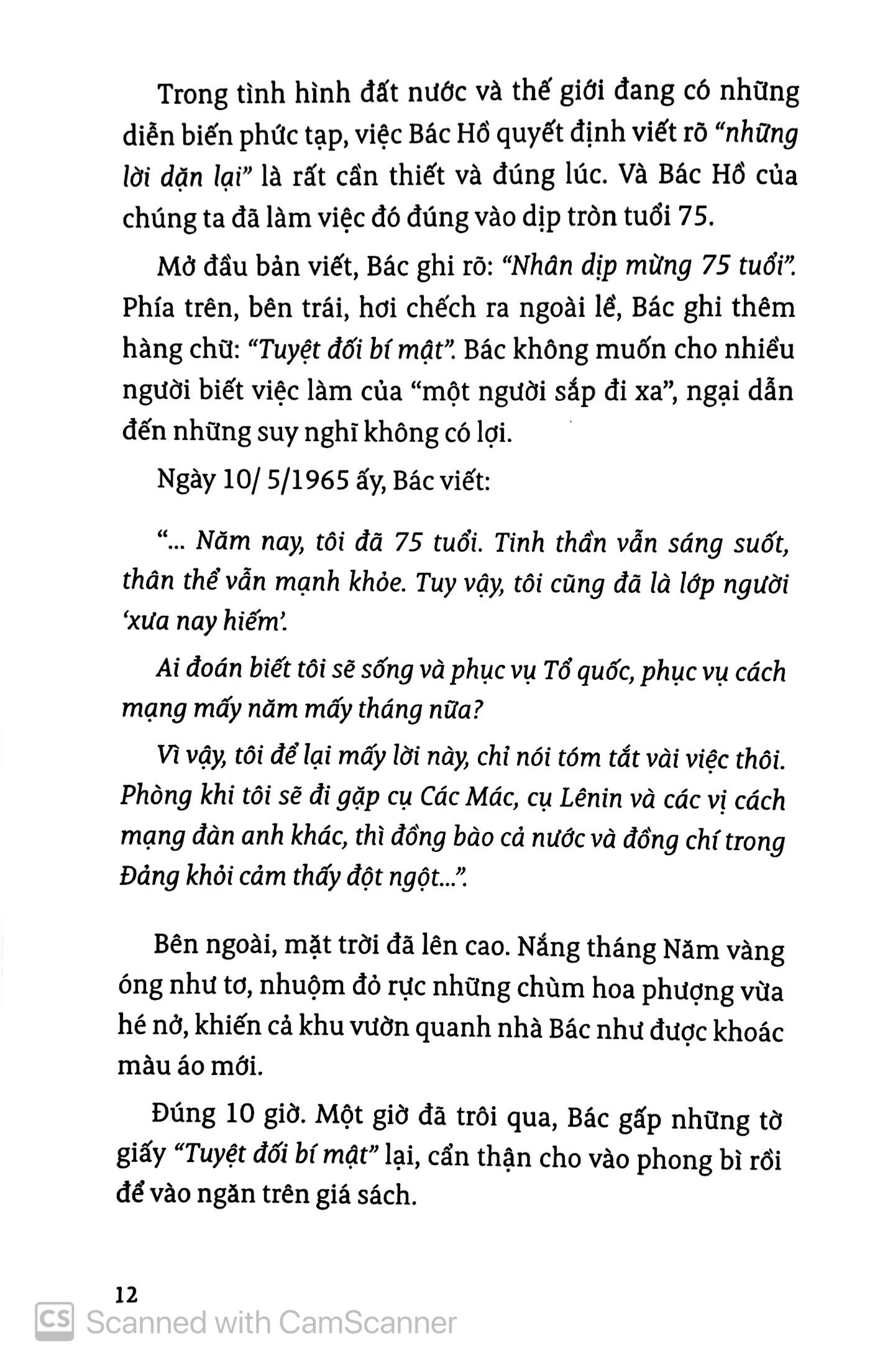di sản hồ chí minh - bác hồ viết di chúc (tái bản 2019)