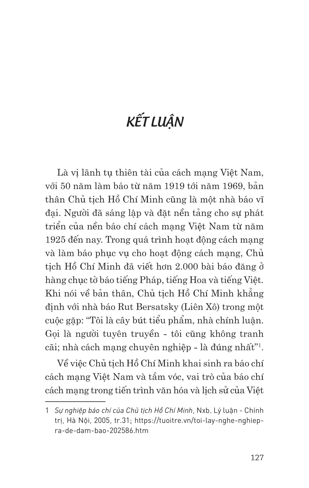 Di San Ho Chi Minh - Bac Ho Voi Bao Chi Cach Mang Viet Nam
