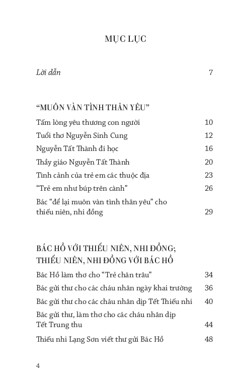 di sản hồ chí minh - bác hồ với thiếu niên nhi đồng