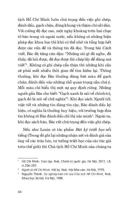 di sản hổ chí minh - bác hồ với việc đọc và tự học