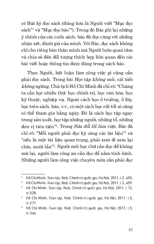 di sản hổ chí minh - bác hồ với việc đọc và tự học