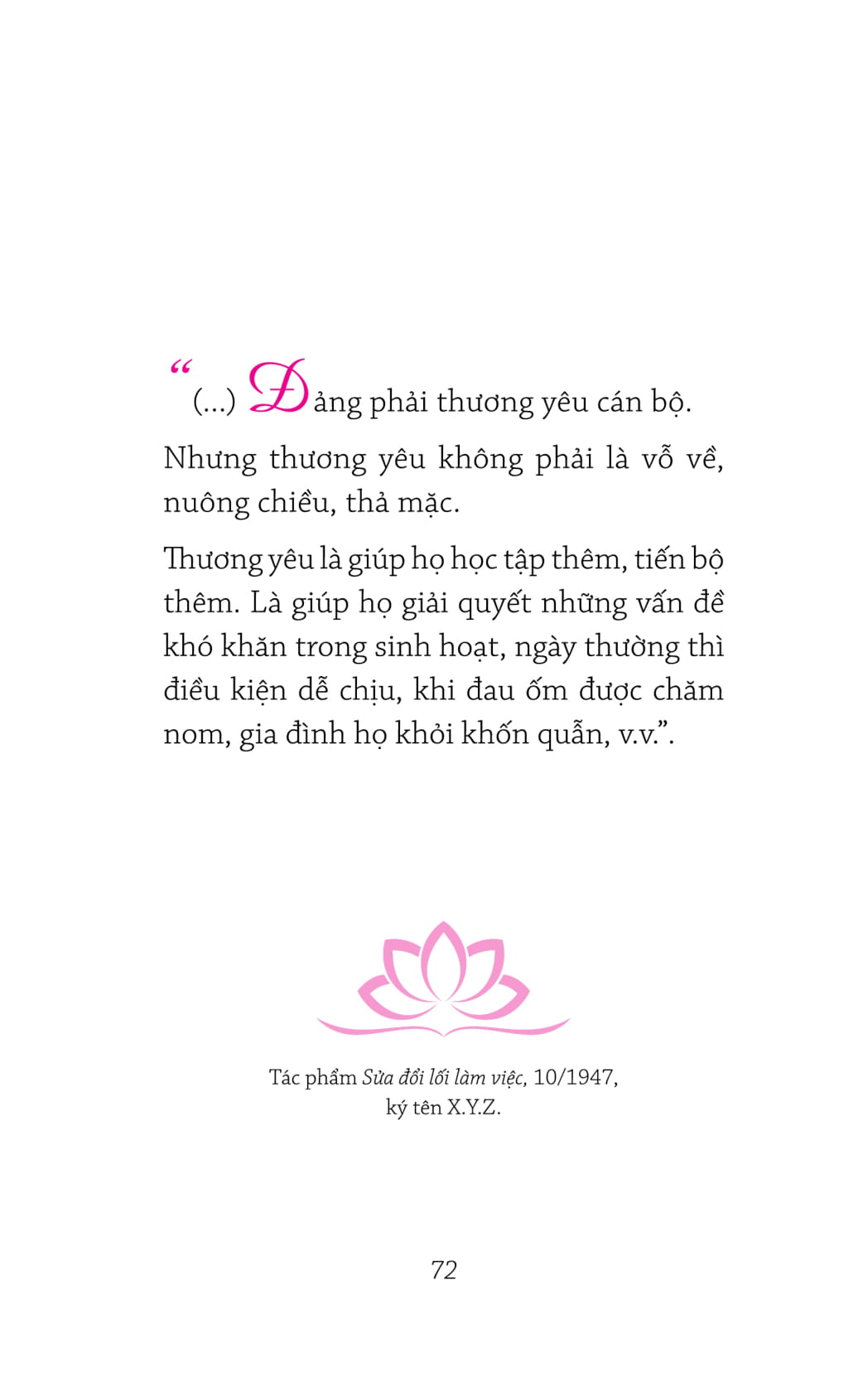 di sản hồ chí minh - hồ chí minh bàn về cán bộ