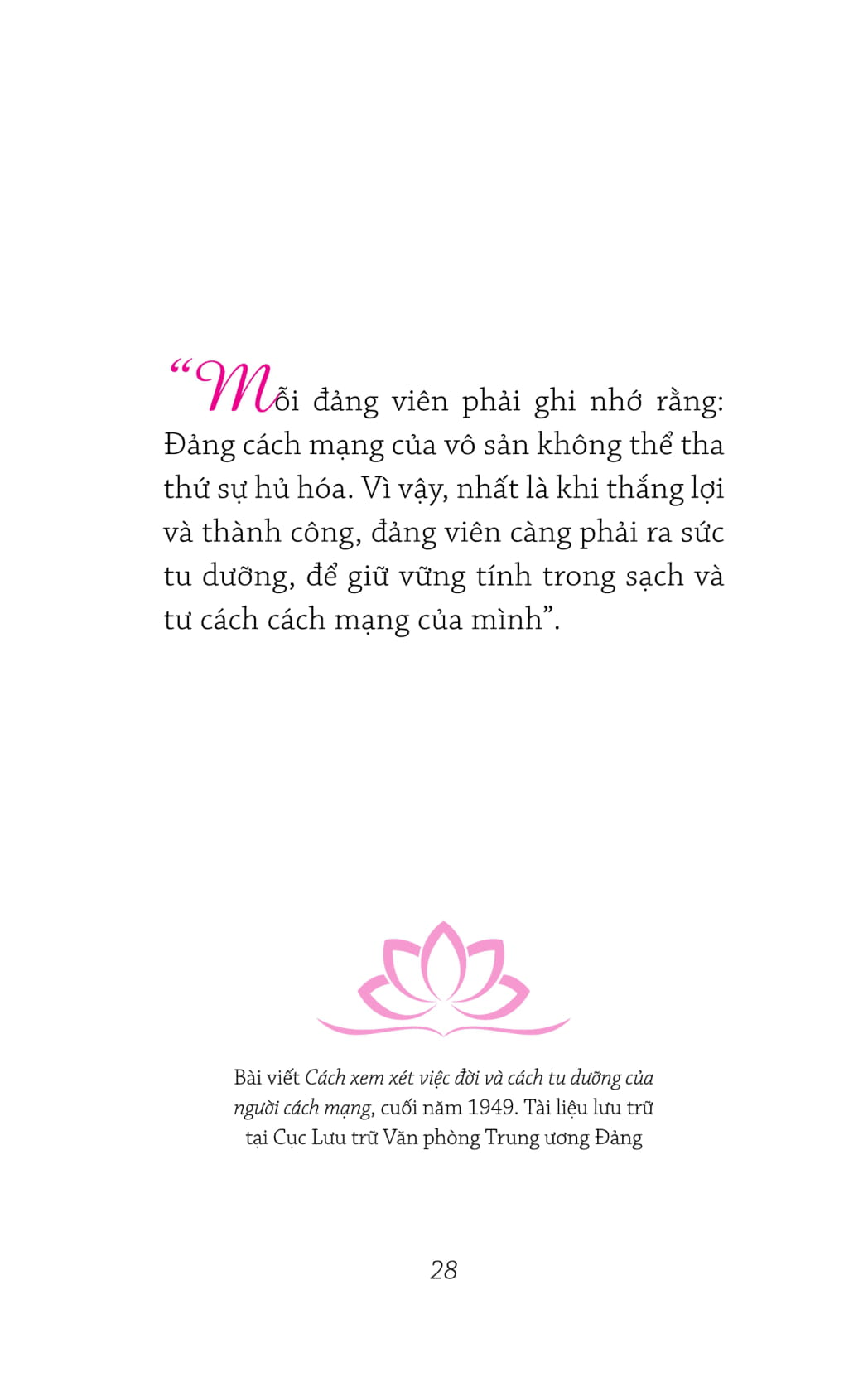 di sản hồ chí minh - hồ chí minh bàn về đảng