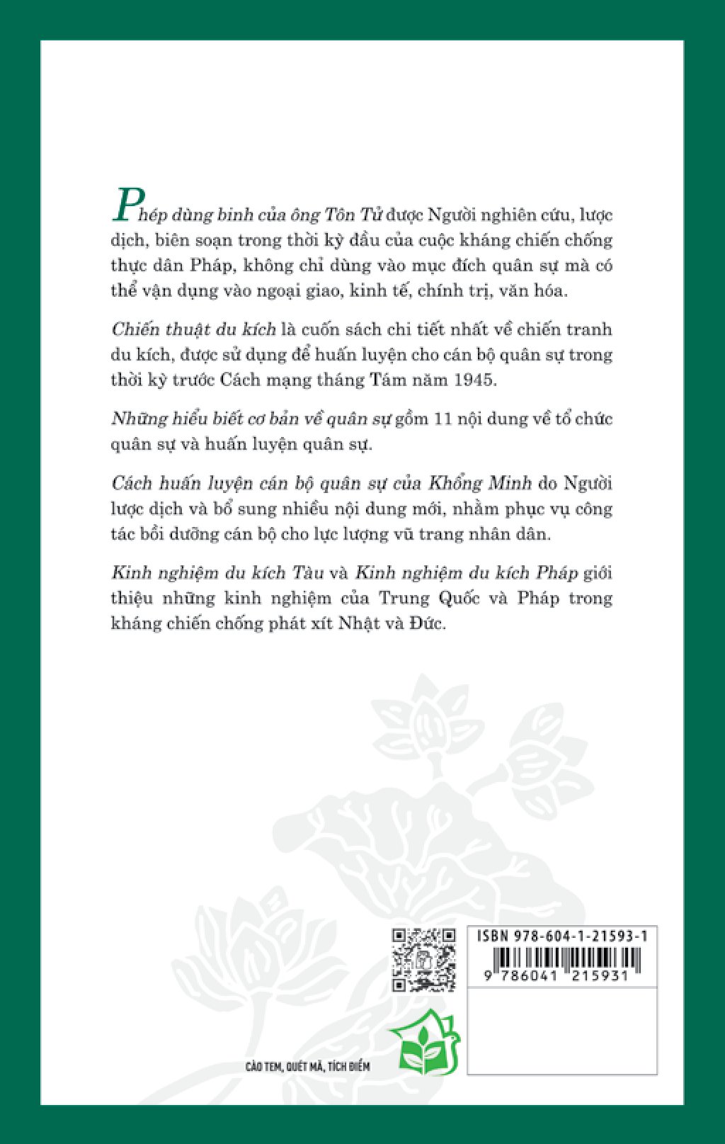 di sản hồ chí minh - hồ chí minh bàn về quân sự