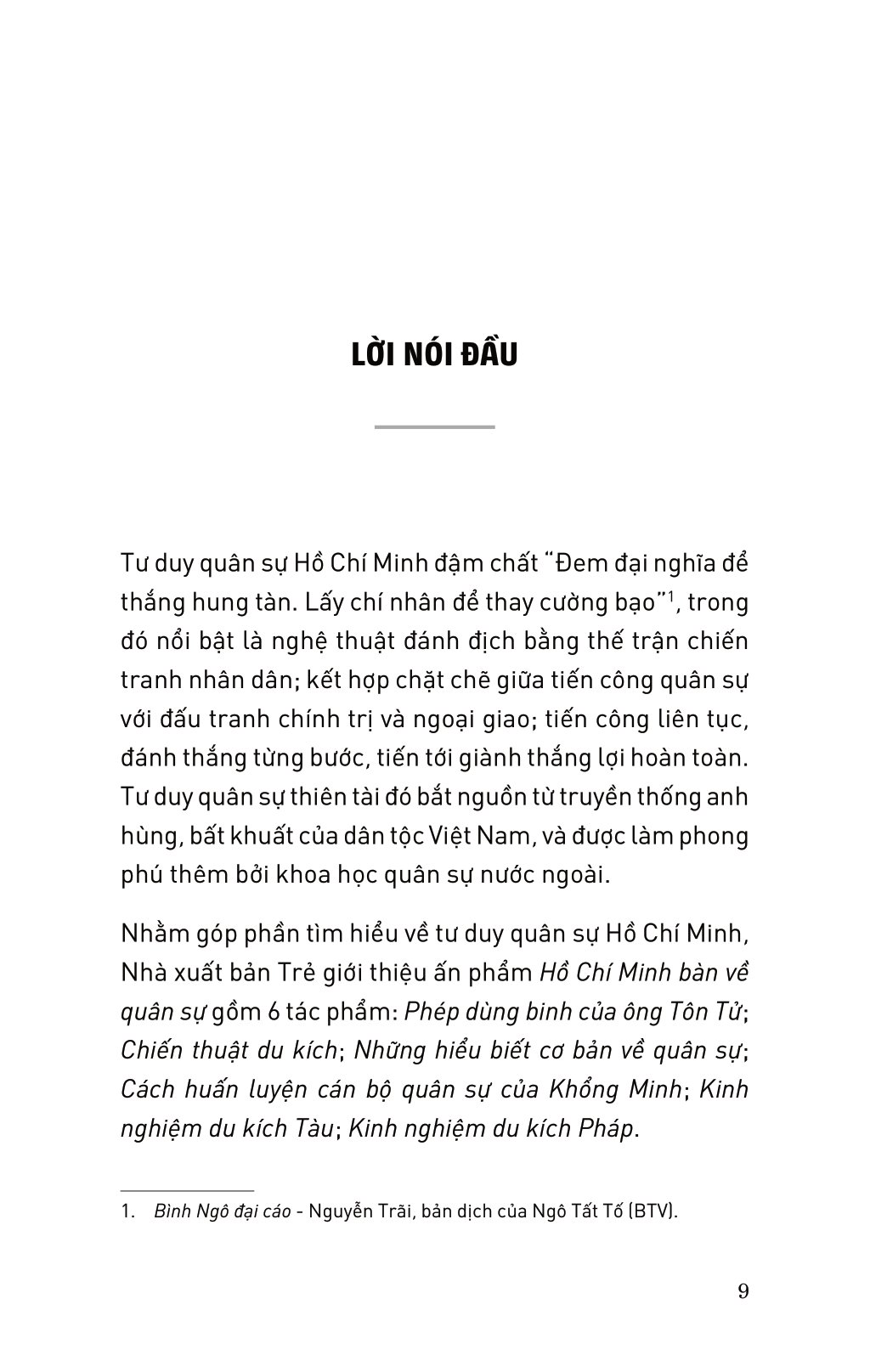 di sản hồ chí minh - hồ chí minh bàn về quân sự