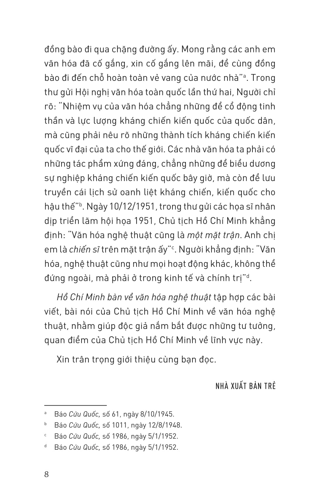 Di San Ho Chi Minh - Ho Chi Minh Ban Ve Van Hoa Nghe Thuat