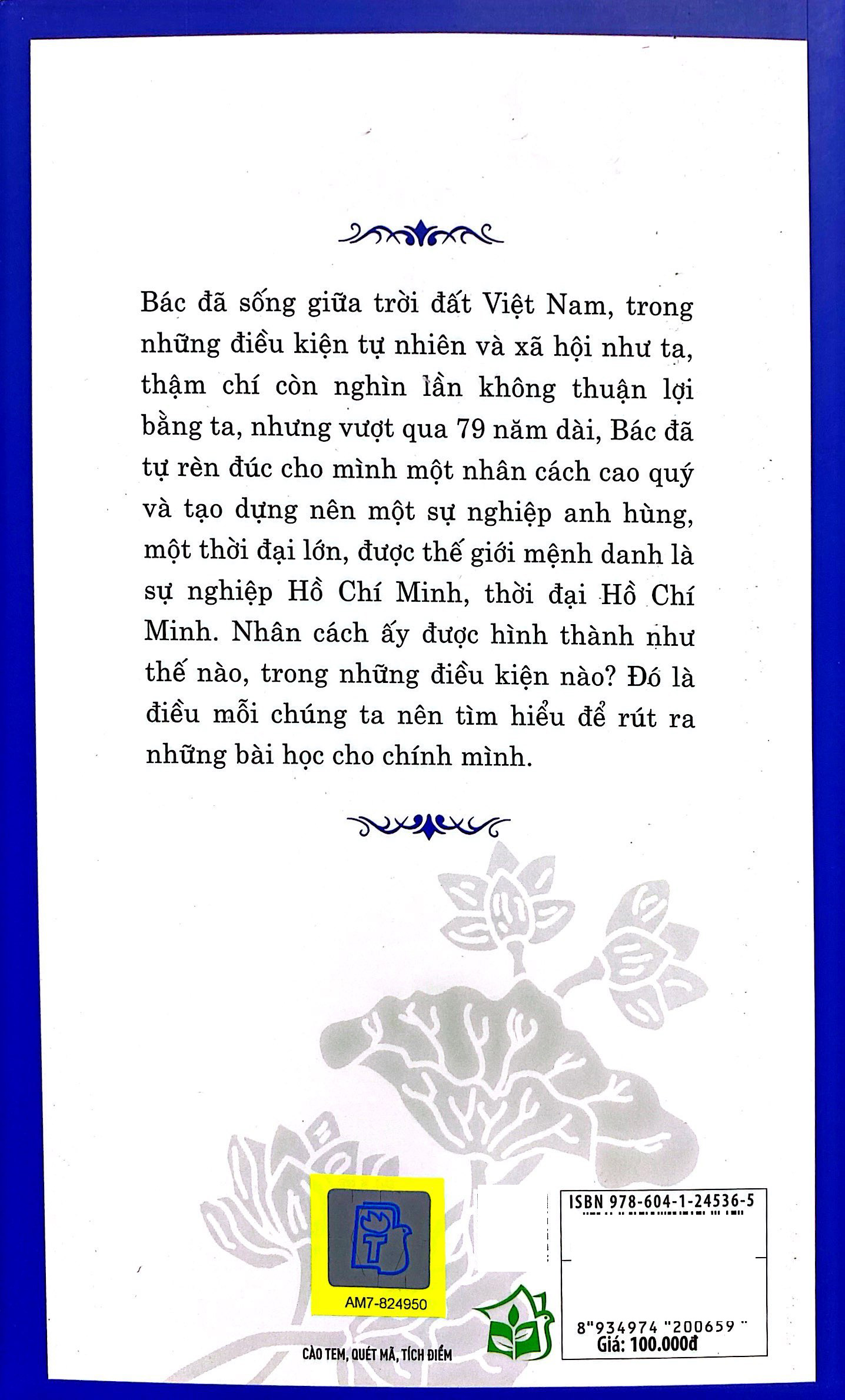 di sản hồ chí minh - hồ chí minh - sự hình thành một nhân cách lớn (tái bản 2024)
