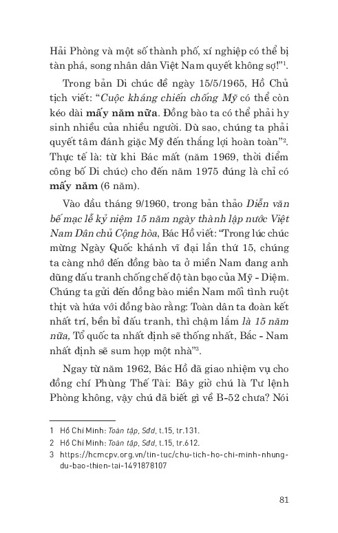 Di San Ho Chi Minh - Ho Chi Minh Tam Nhin Vuot Thoi Gian