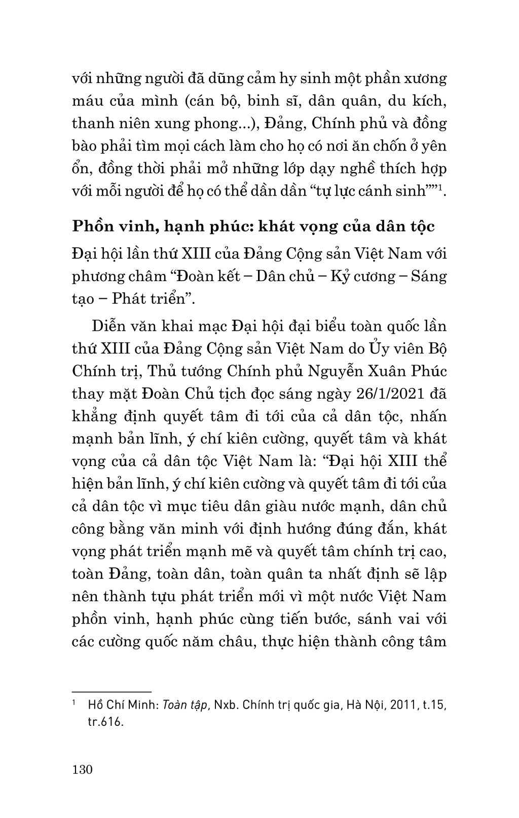 di sản hồ chí minh - hồ chí minh với ý chí tự lực, tự cường và khát vọng phát triển đất nước phồn vinh, hạnh phúc