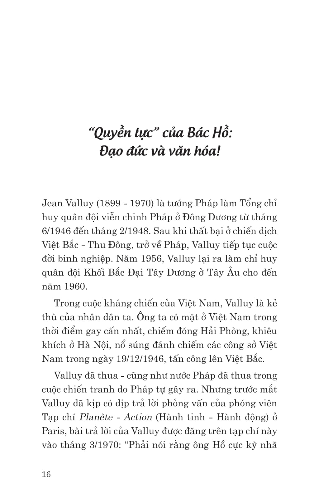 Di San Ho Chi Minh - Hoc Bac Moi Ngay