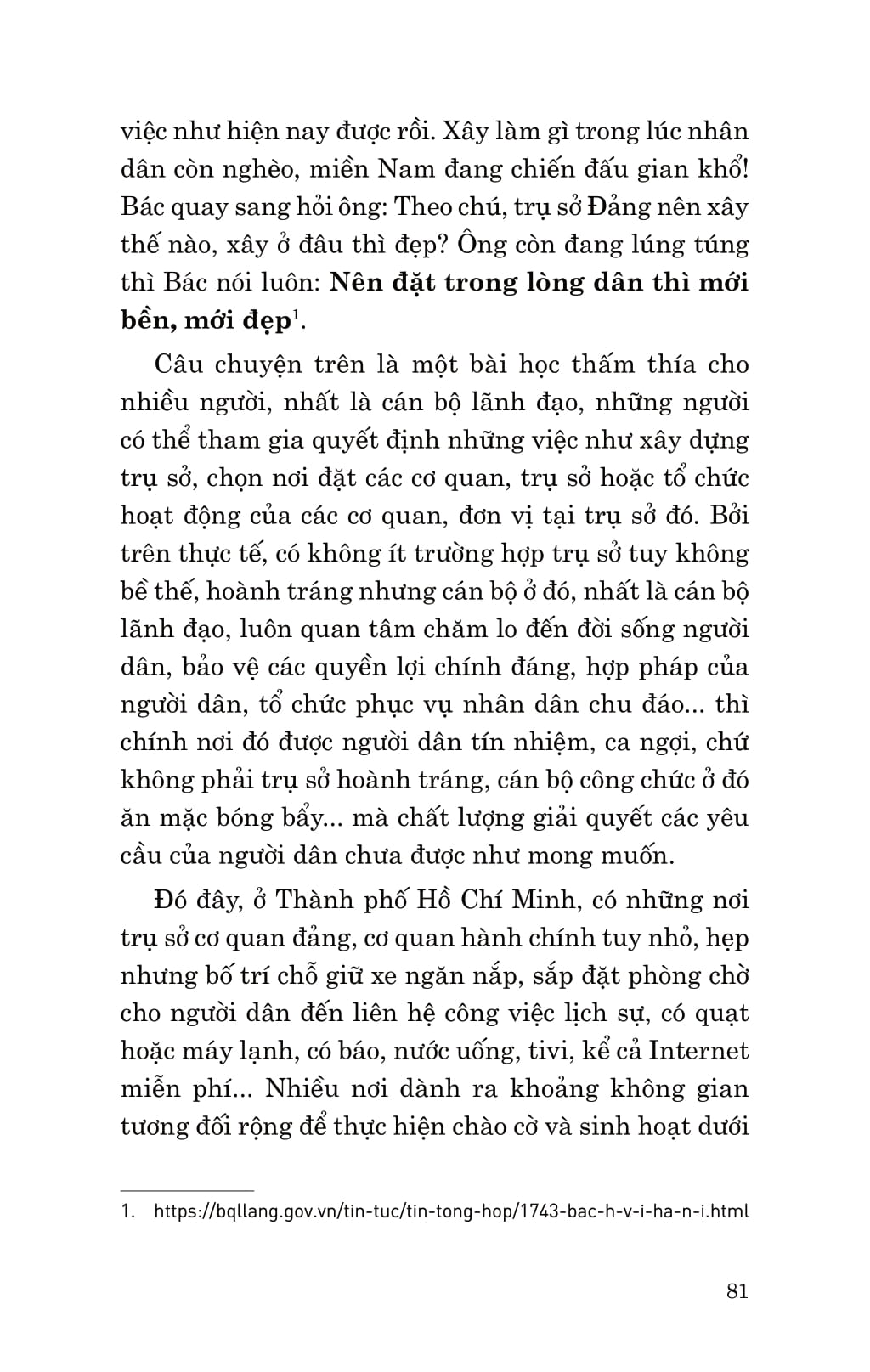 di sản hồ chí minh - học và làm theo bác