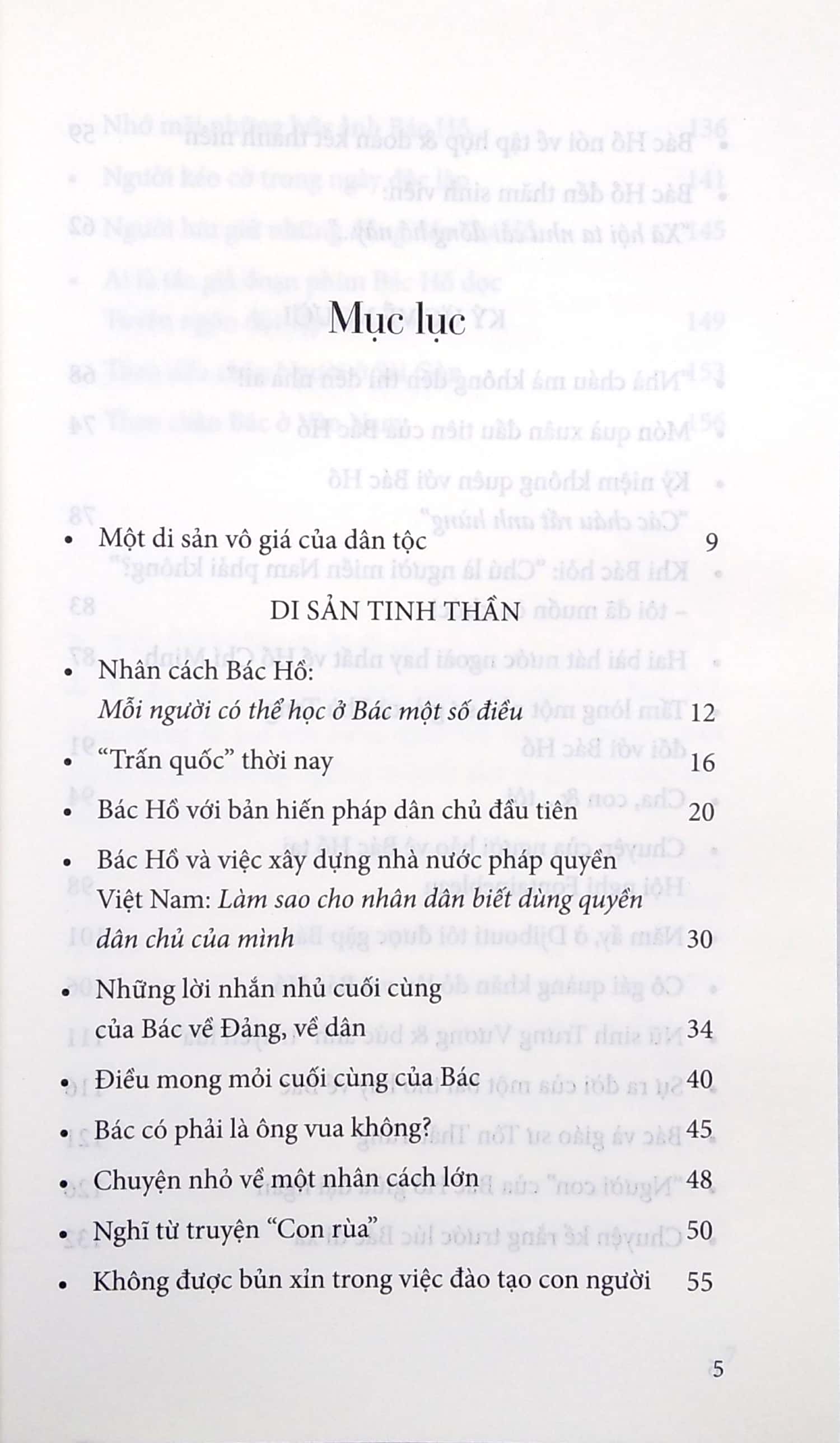 di sản hồ chí minh - nhân cách bác hồ - mỗi người có thể học ở bác một số điều