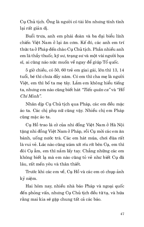 di sản hồ chí minh - nhật ký hành trình của hồ chủ tịch bốn tháng sang pháp
