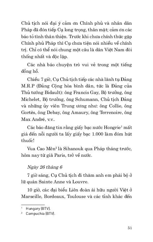 di sản hồ chí minh - nhật ký hành trình của hồ chủ tịch bốn tháng sang pháp
