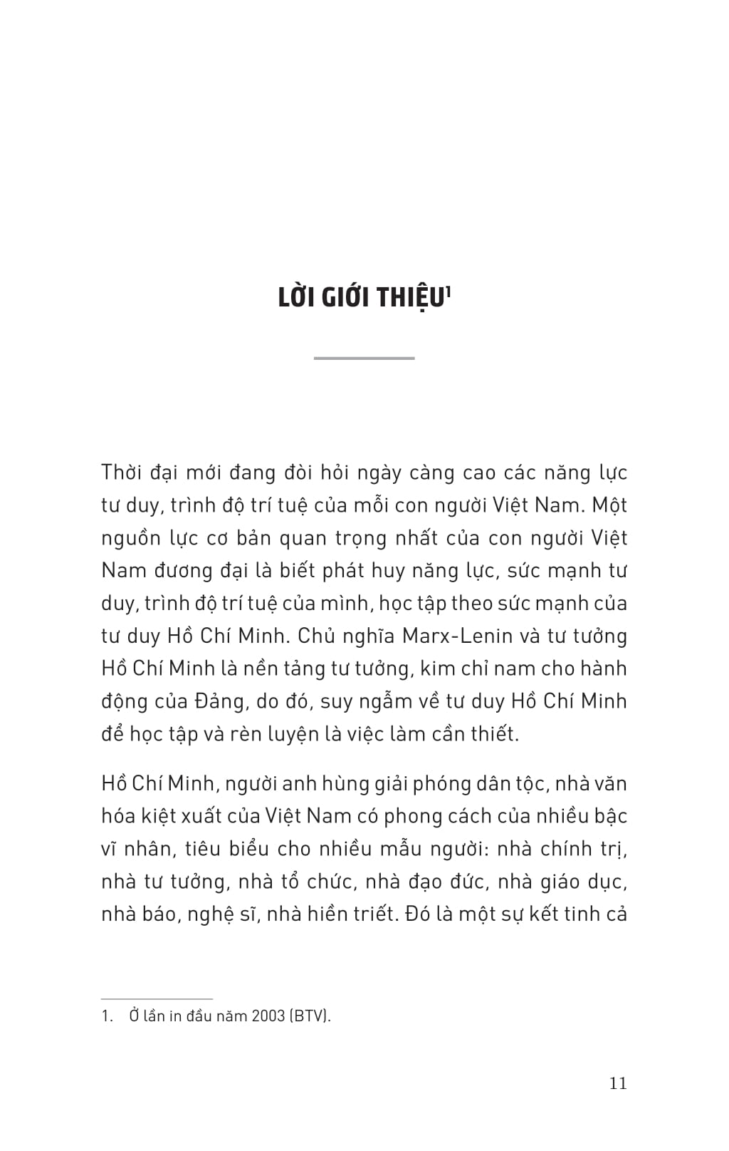 di sản hồ chí minh - sức mạnh tư duy hồ chí minh