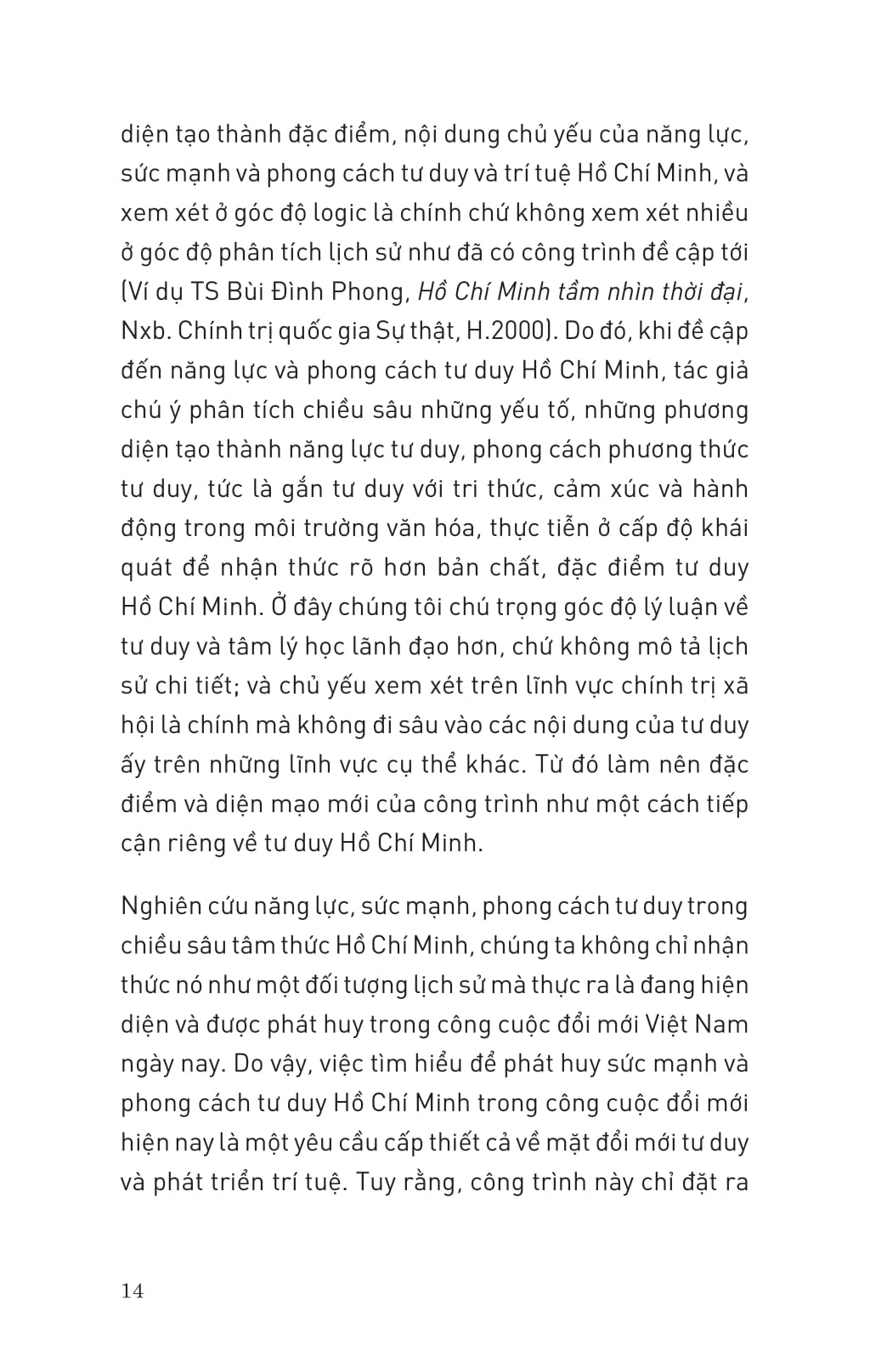 di sản hồ chí minh - sức mạnh tư duy hồ chí minh