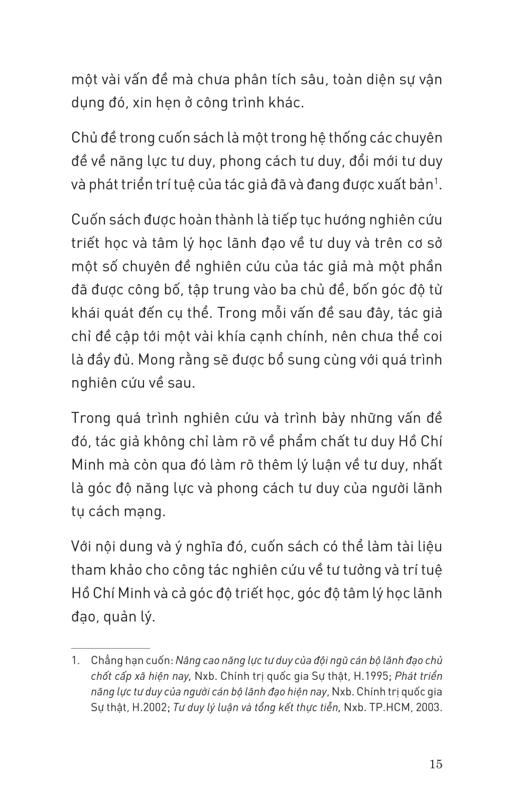 di sản hồ chí minh - sức mạnh tư duy hồ chí minh