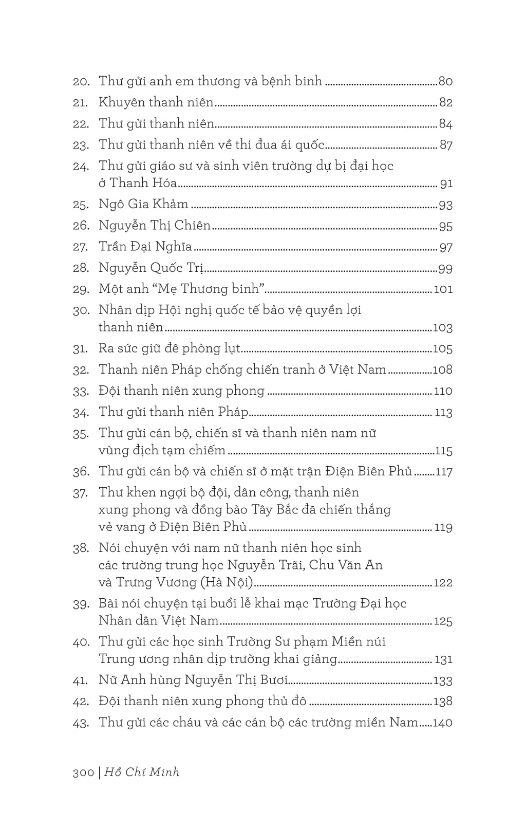 di sản hồ chí minh - thư gửi thanh niên