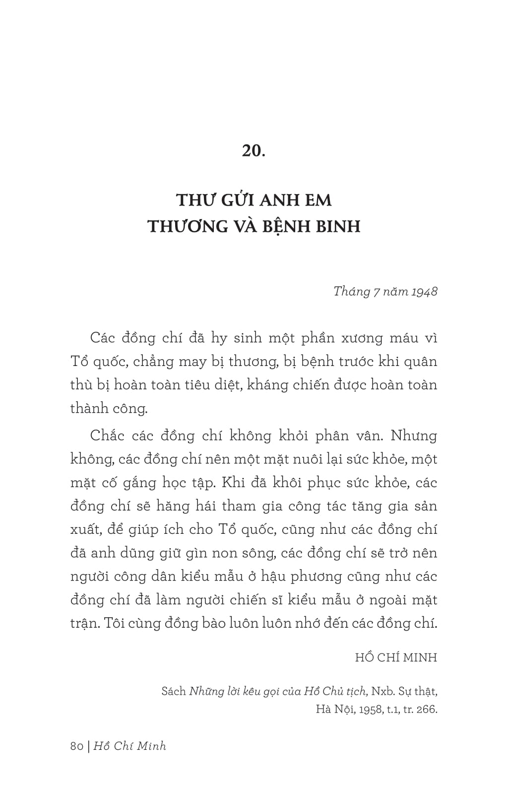 di sản hồ chí minh - thư gửi thanh niên