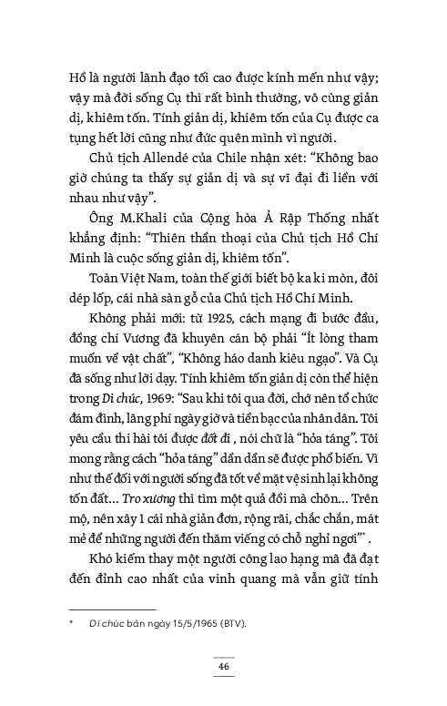 di sản hồ chí minh - vĩ đại một con người (tái bản 2020)