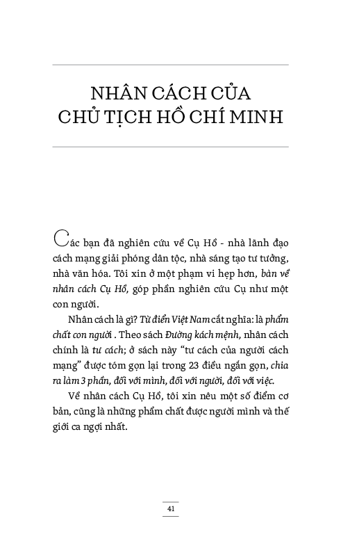 di sản hồ chí minh - vĩ đại một con người (tái bản 2020)
