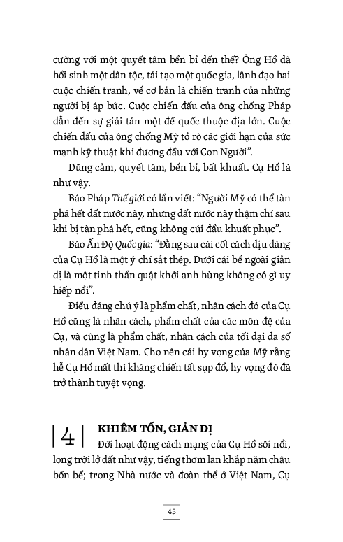 di sản hồ chí minh - vĩ đại một con người (tái bản 2020)