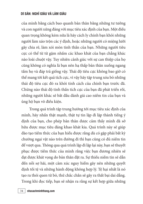di sản nghĩ giàu và làm giàu (the napoleon hill foundation grow rich the legacy)
