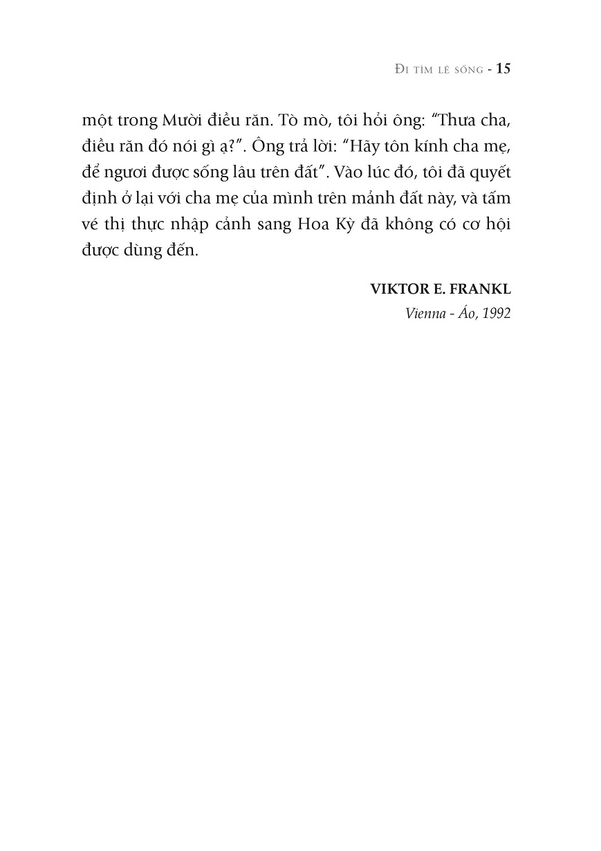 đi tìm lẽ sống (tái bản 2022)