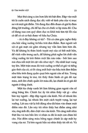 đi tìm nhân vật