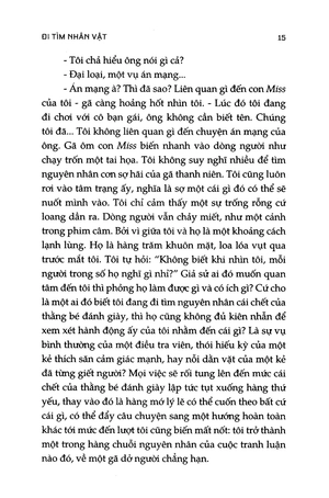 đi tìm nhân vật