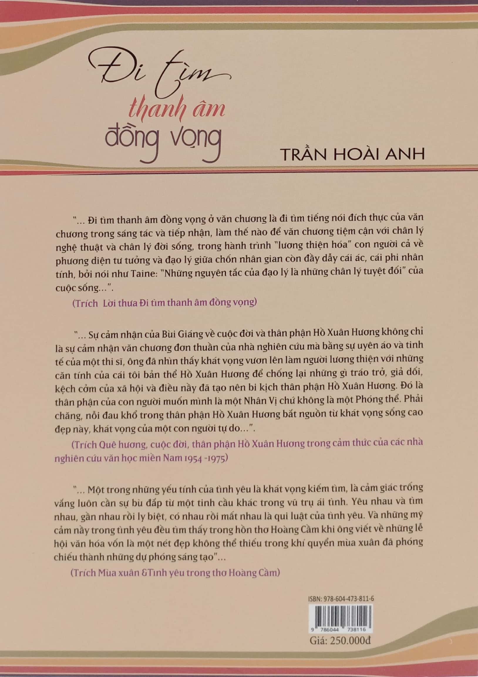 đi tìm thanh âm đồng vọng