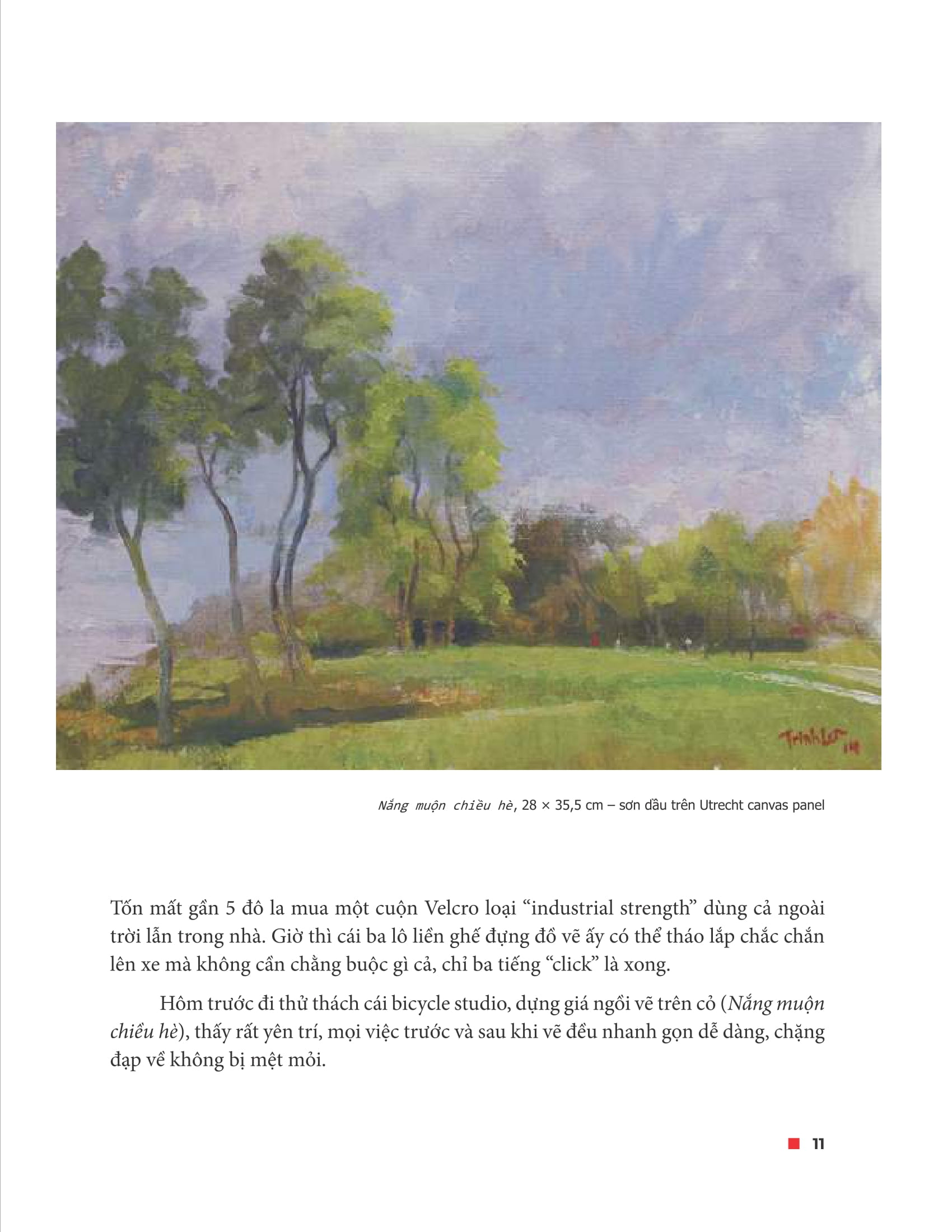 đi vẽ - nhật ký hội họa 2014 của trịnh lữ