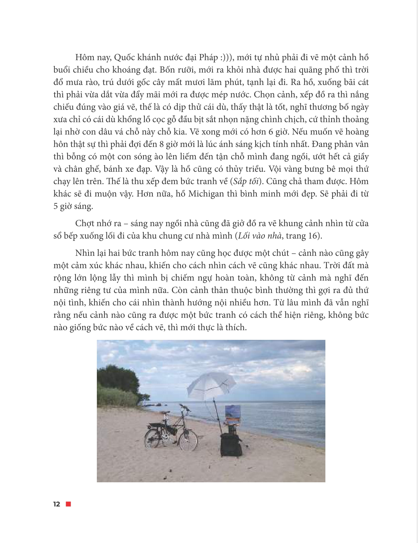 đi vẽ - nhật ký hội họa 2014 của trịnh lữ