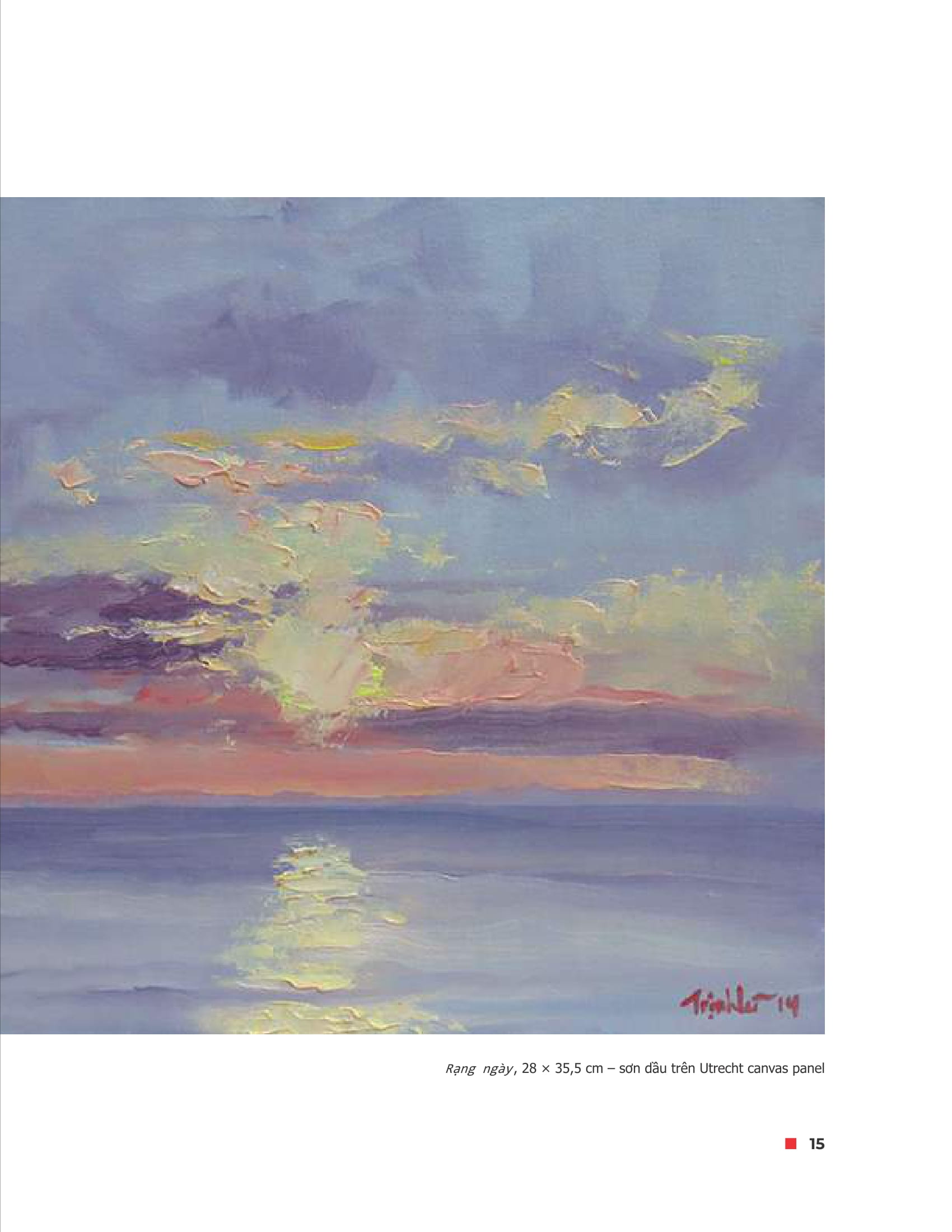 đi vẽ - nhật ký hội họa 2014 của trịnh lữ