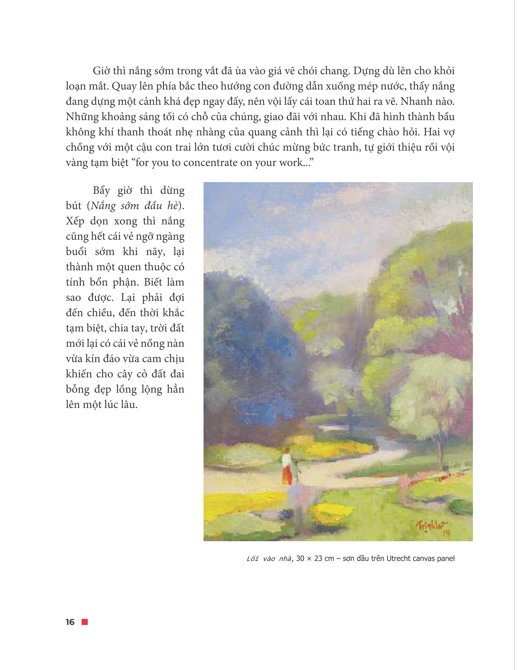 đi vẽ - nhật ký hội họa 2014 của trịnh lữ