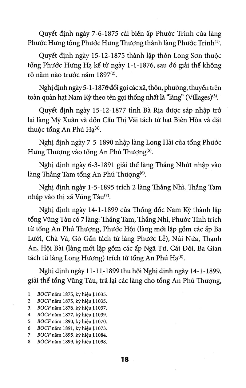 địa chí hành chính các tỉnh nam kỳ thời pháp thuộc (1859-1954)