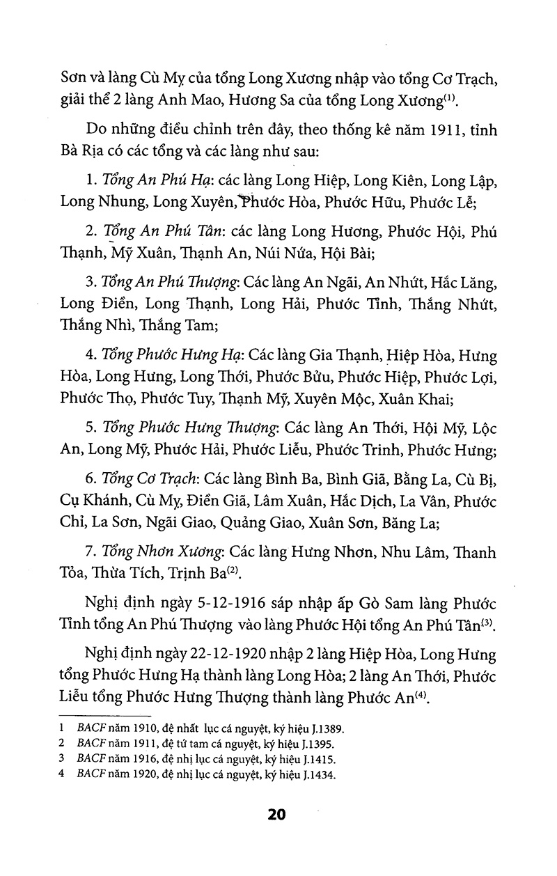 địa chí hành chính các tỉnh nam kỳ thời pháp thuộc (1859-1954)