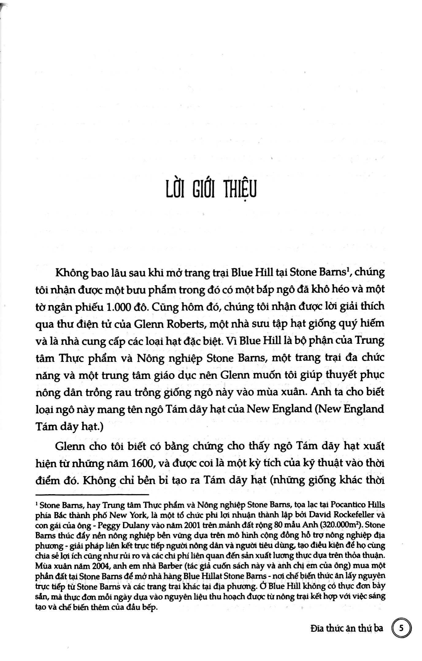 đĩa thức ăn thứ ba - bút ký về tương lai của nền ẩm thực