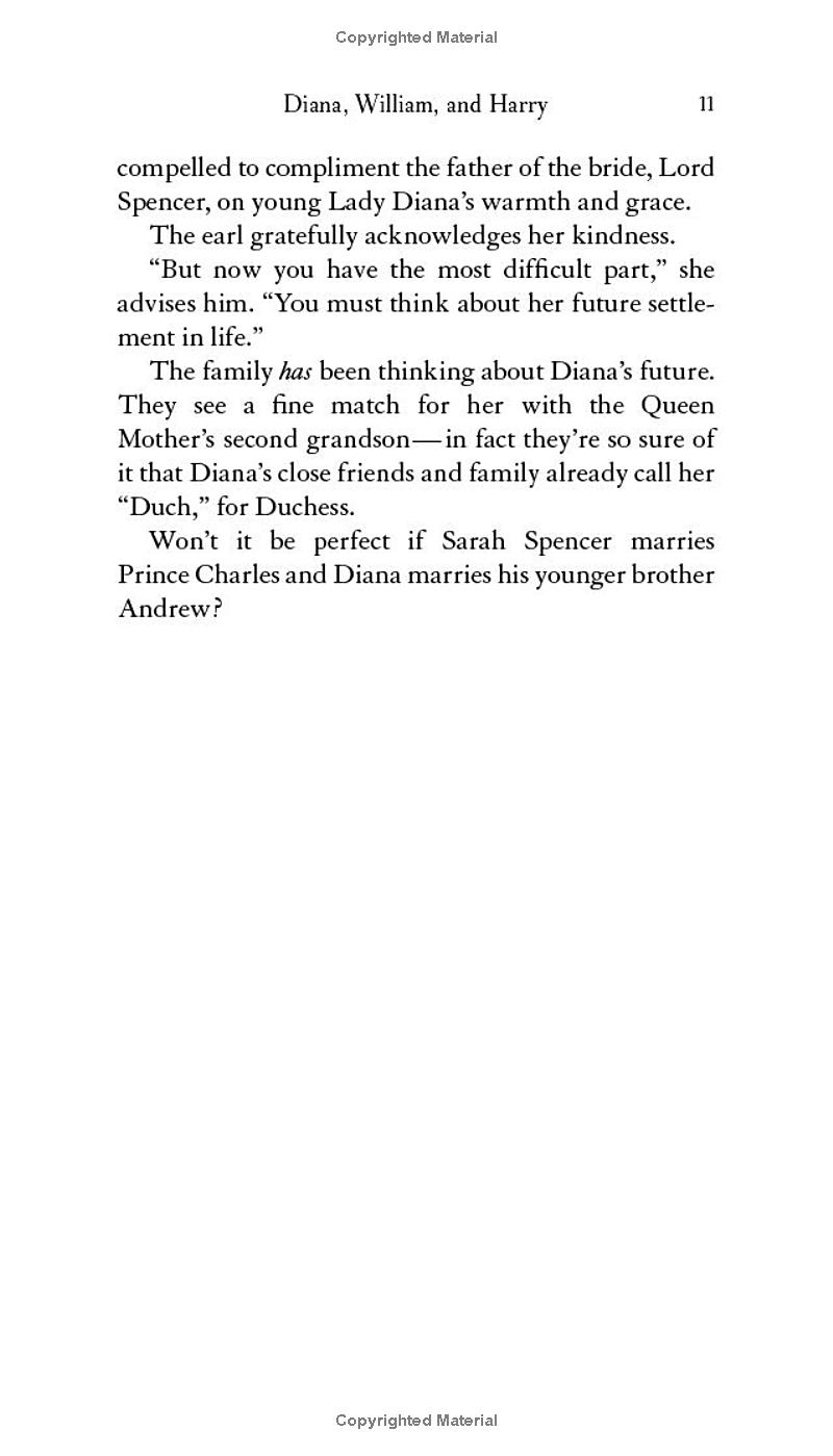 Diana, William, And Harry