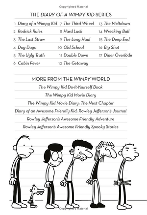 diary of a wimpy kid 17 - diper overlode paperback