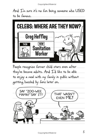 diary of a wimpy kid 17 - diper overlode paperback