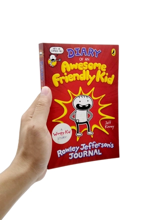 diary of an awesome friendly kid: rowley jefferson's journal (diary of a wimpy kid)