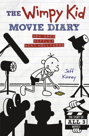 diary of wimpy kid movie diary: how greg heffley went hollywood hardcover