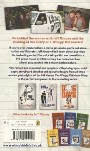 diary of wimpy kid movie diary: how greg heffley went hollywood hardcover