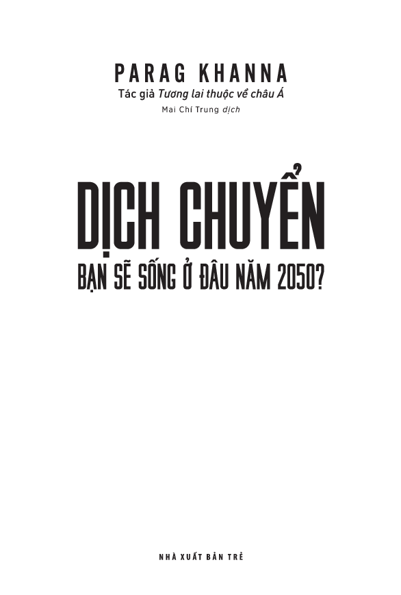 dịch chuyển - bạn sẽ sống ở đâu năm 2050?
