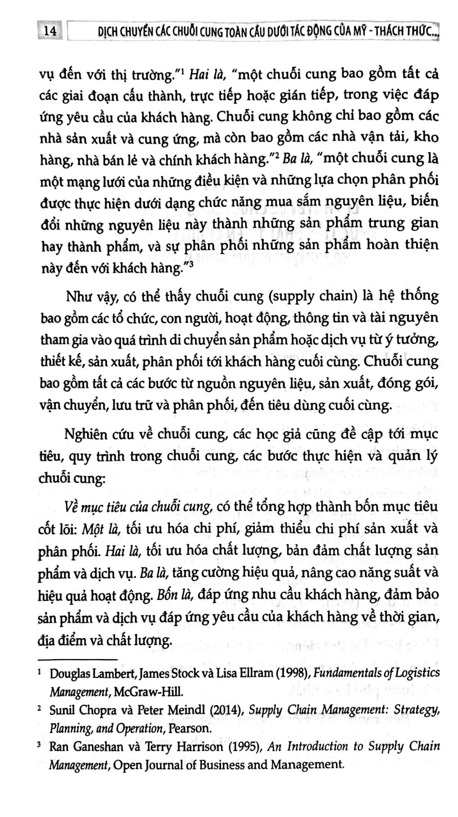 dịch chuyển các chuỗi cung toàn cầu dưới tác động của mỹ - thách thức và cơ hội đối với việt nam