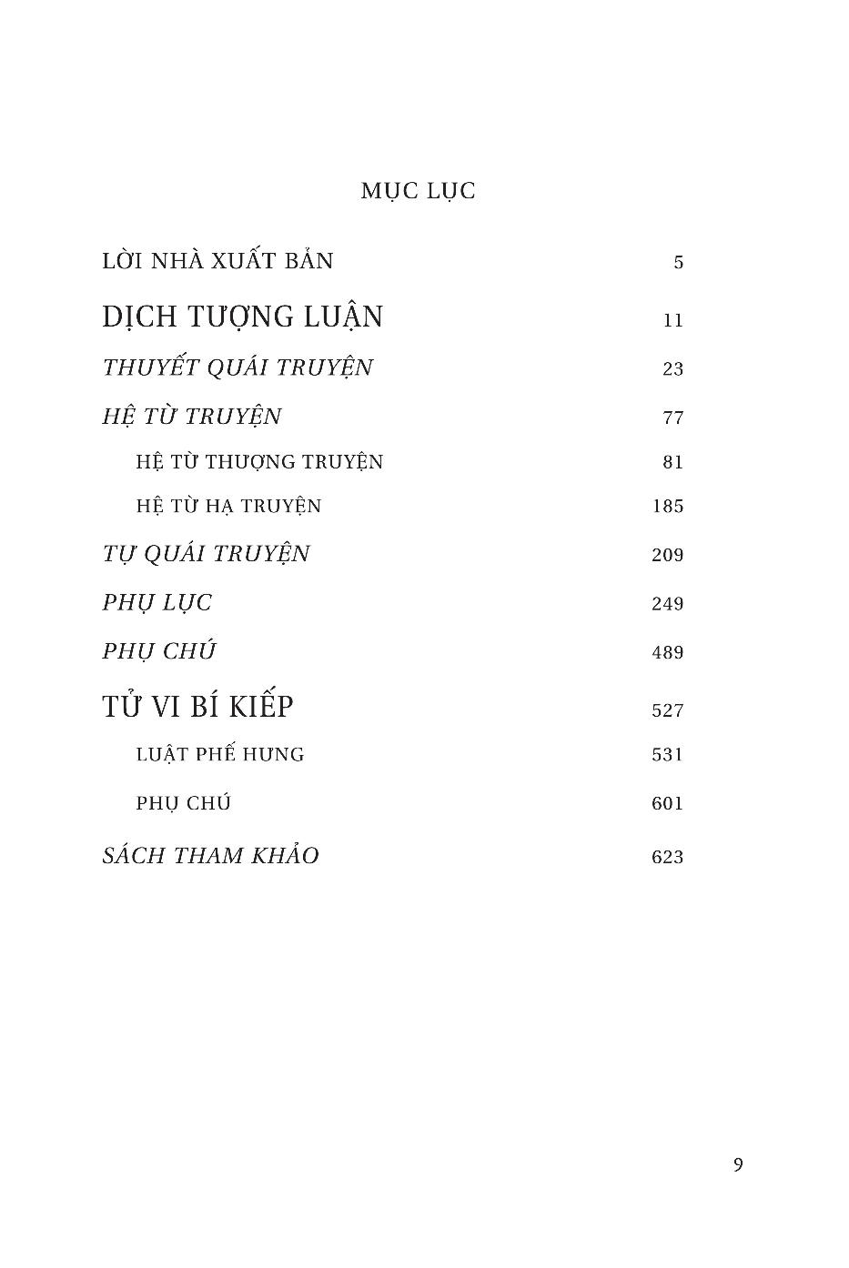 dịch tượng luận - tử vi bí kiếp (bìa cứng)