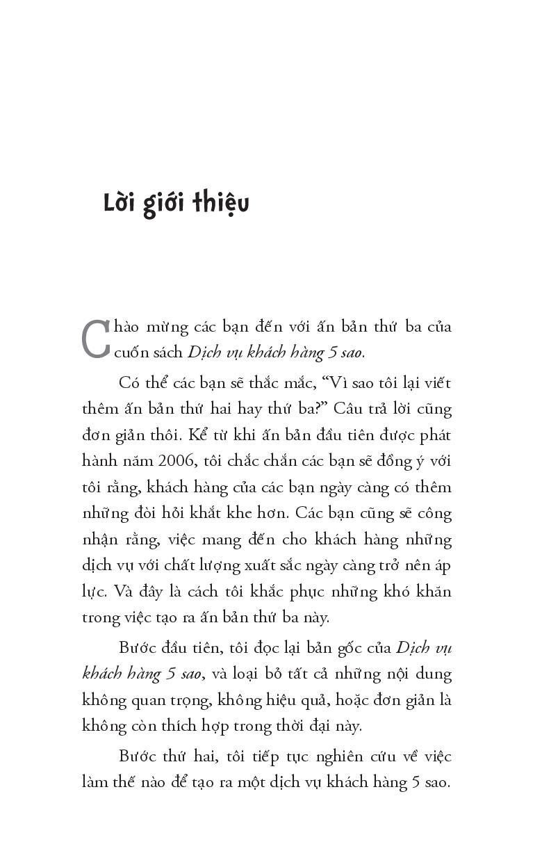 dịch vụ khách hàng 5 sao (tái bản 2022)